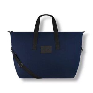 NWoT Giorgio Armani Fragrance Twill Canvas Duffle Weekend Bag Adjustable Strap